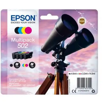 Epson Multipack 4-colours 502 Ink , 124302