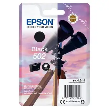 Epson Singlepack Black 502 Ink , 124301