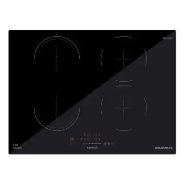 Glem Gas GTI741BSL piano cottura Nero Da incasso 70 cm Piano cottura a induzione 4 Fornello(i) , 157050