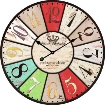Lowell 14850 orologio da parete Cerchio Multicolore , 114552