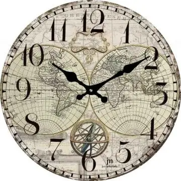 Lowell 14863 orologio da parete Cerchio Multicolore , 114554