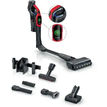 Bosch BCS1041PET Scopa elettrica, Unlimited 10 ProAnimal, Rosso , 157297