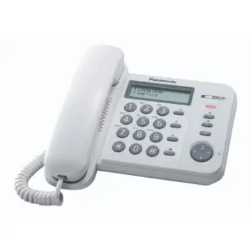 Panasonic KX-TS560EX1W telefono Identificatore di chiamata , 22820