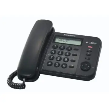 Panasonic KX-TS580EX1 Identificatore di chiamata Nero , 104124