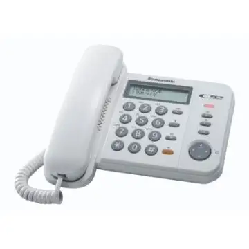 Panasonic KX-TS580EX1 Identificatore di chiamata Bianco , 103918