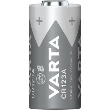 Varta LITHIUM Cylindrical CR123A, CR17345 (Batteria a celle rotonde, 3V) Blister da 1 , 123588