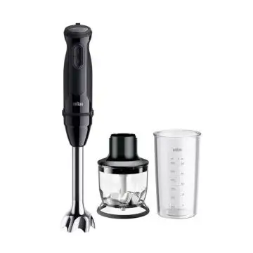 Braun MultiQuick 3 MQ30201M 0,6 L Frullatore ad immersione 900 W Nero, Acciaio satinato , 157963