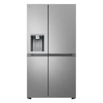 LG GSLE81PYBC Frigorifero Side-by-Side, Classe C, 628L, Wi-Fi, Dispenser senza allaccio, Total No Frost, Prime Silver , 156650