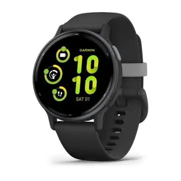 Garmin Vivoactive 5 3,05 cm (1.2") AMOLED Digitale 390 x 390 Pixel Touch screen Nero Wi-Fi GPS (satellitare) , 153914