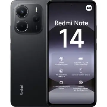 Xiaomi Redmi Note 14 16,9 cm (6.67") Dual SIM ibrida 4G USB tipo-C 6 GB 128 GB 5500 mAh Nero , 157825