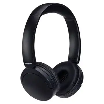 Panasonic RB-HF630BE-K Cuffie Bluetooth Over-ear Wireless Lunga Durata Microfono Integrato Nero , 155519