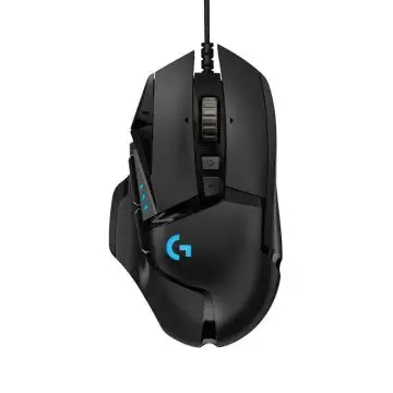 Logitech G G502 HERO mouse Mano destra USB tipo A Ottico 16000 DPI , 104054