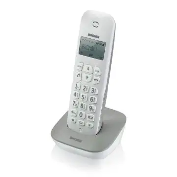 Brondi Gala Telefono DECT Identificatore di chiamata Grigio, Bianco , 115086