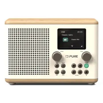 Pure Radio Classic H4 Cotton White/Oak EU/UK , 153637