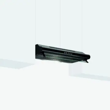 Glem Gas GHC631BK Cappa Aspirante a Incasso Nero 235 m³/h C , 118356