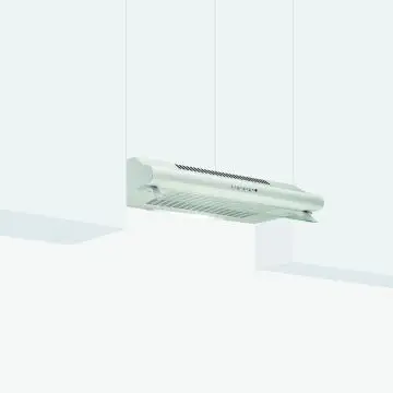Glem Gas GHC631WH cappa aspirante a Incasso Bianco 235 m³/h C , 118355
