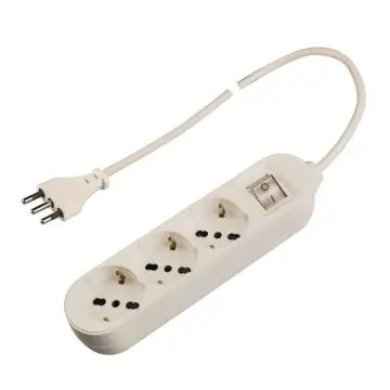 Poly Pool PP2502XL prolunghe e multiple 1,5 m 3 presa(e) AC Interno Bianco , 122806