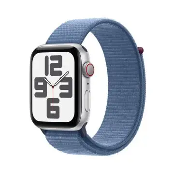 Apple Watch SE GPS + Cellular Cassa 44mm in Alluminio con Cinturino Sport Loop Blu Inverno , 156625