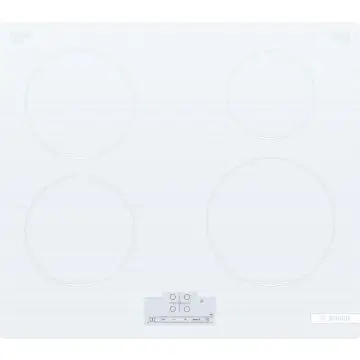 Bosch Serie 6 PUE612BB1E Serie 4 Piano cottura a induzione 60 cm 4 zone standard Bianco , 160731