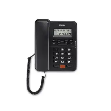 Brondi Office Desk Telefono DECT Identificatore di chiamata Nero , 125195
