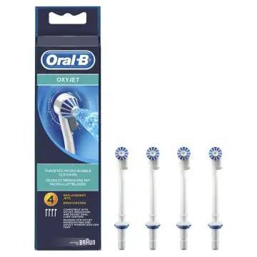 Oral-B OxyJet Testine di ricambio 4 ricambi , 86333