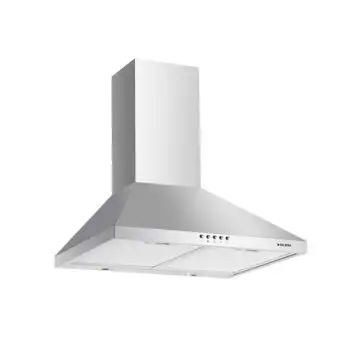 Glem Gas GHP645IX cappa aspirante Integrato Argento, Acciaio inossidabile 498 m³/h C , 122396