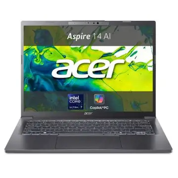 ACER Aspire 14 AI Notebook Copilot+ PC, 14 ", processore Intel® Core Ultra 7 256V, 16 GB, 512 GB SSD, Grey , 157813