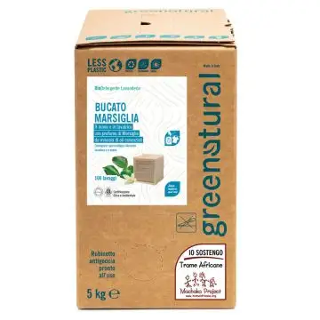 Greenatural BAG503 detersivo per bucato Universale 5 kg , 157851