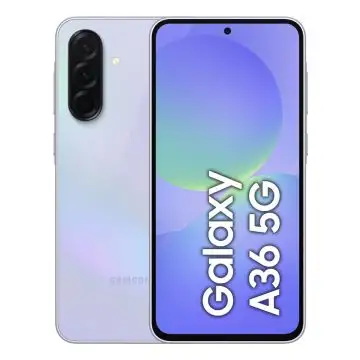 Samsung Galaxy A36 5G, Smartphone con Funzioni intelligenti, Display Super AMOLED 6.7”, 6GB RAM, 128GB, Camera 50MP, Batteria 5.000 mAh, IP67, Awesome Lavender , 158050