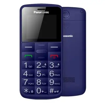 Panasonic KX-TU110 4,5 cm (1.77") Blu Telefono cellulare basico , 123189