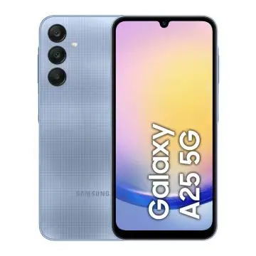 Samsung Galaxy A25 5G Display sAMOLED 6.5" FHD+, Android 14, 8GB RAM, 256GB, Batteria 5.000 mAh, Memoria espandibile fino a 1TB, Blue , 151066