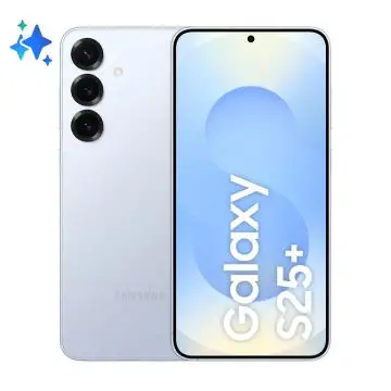 Samsung Galaxy S25+ Smartphone AI, Display 6.7'' QHD+ Dynamic AMOLED 2X, Fotocamera 50MP, RAM 12GB, 512GB, 4.900 mAh, Icyblue , 157116