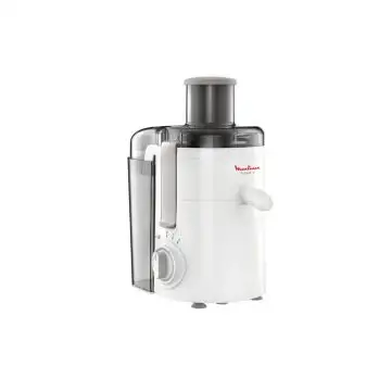 Moulinex JU3701 Frutelia+, Estrattore di Succo a Freddo, Dotato di Ampia Apertura, Facile da Pulire, 2 Velocità e Modalità Pulse, 350 W , 124502
