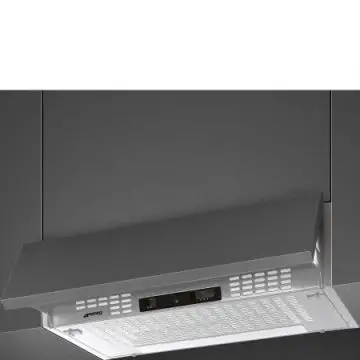 Smeg KSEIR62SE2 Cappa Aspirante Incasso Argento 225 m³/h D , 132568