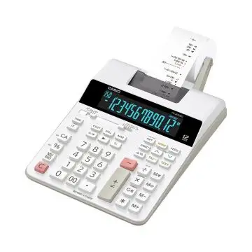 Casio FR-2650RC calcolatrice Desktop Calcolatrice con stampa Nero, Bianco , 142099