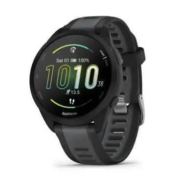 Garmin Forerunner 165 3,05 cm (1.2") AMOLED Digitale 390 x 390 Pixel Touch screen Nero GPS (satellitare) , 153911