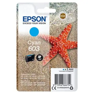 Epson Singlepack Cyan 603 Ink , 127134