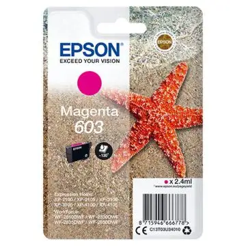 Epson Singlepack Magenta 603 Ink , 127135