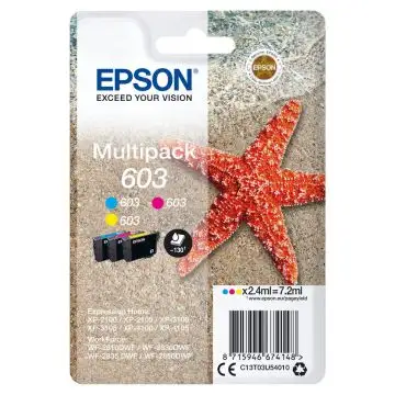 Epson Multipack 3-colours 603 Ink , 127137