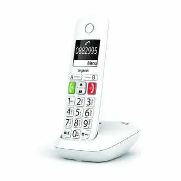 Gigaset E290 Telefono analogico/DECT Identificatore di chiamata Bianco , 124512