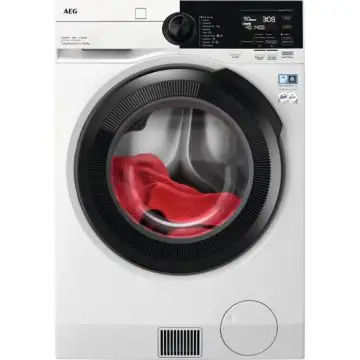 AEG Series 9000 LWR9E106AB lavasciuga Libera installazione Caricamento frontale Bianco B , 158842