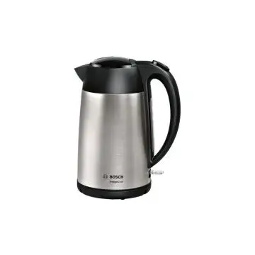 Bosch TWK3P420 bollitore elettrico 1,7 L 2400 W Nero, Acciaio inossidabile , 127723