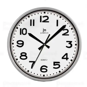Lowell Justaminute 00940B orologio da parete Orologio da parete in quarzo Cerchio Bianco , 113419