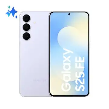 Samsung Galaxy S25 FE, Smartphone AI, Display Dynamic AMOLED 2X 6.7'', Fotocamera 50MP, 8GB RAM, 256GB, Batteria 4.900 mAh, Icyblue , 161190
