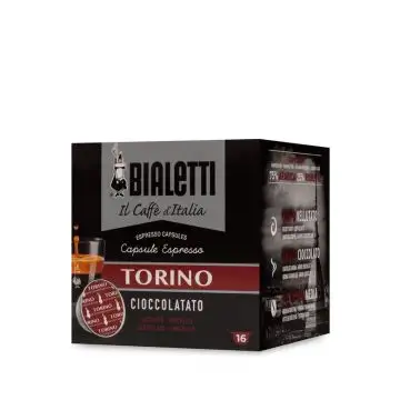 Bialetti Torino Capsule caffè Tostatura media 16 pz , 90029