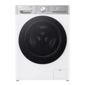 LG F4R9009TPWC Lavatrice 9kg AI DD, Classe A-40%, 1400 giri, TurboWash, Vapore , 158863