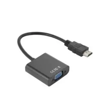 nuovaVideosuono COV H-V cavo e adattatore video HDMI tipo A (Standard) VGA (D-Sub) + 3.5mm Nero , 120915