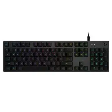 Logitech G G512 CARBON LIGHTSYNC RGB Mechanical Gaming Keyboard with GX Brown switches tastiera USB QWERTY Italiano Carbonio , 147932