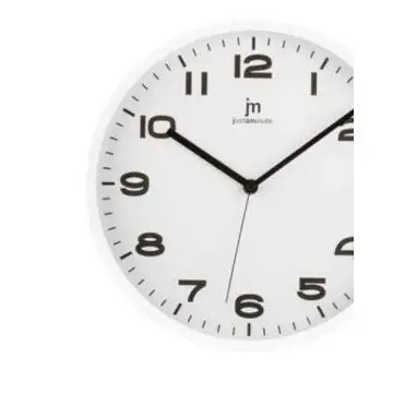 Lowell Justaminute 00875B orologio da parete Orologio da parete in quarzo Cerchio Bianco , 127664