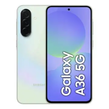 Samsung Galaxy A36 5G, Smartphone con Funzioni intelligenti, Display Super AMOLED 6.7”, 8GB RAM, 256GB, Camera 50MP, Batteria 5.000 mAh, IP67, Awesome Lime , 158053